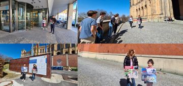 Avropanın bir neçə şəhərində Ermənistanın mina xəritələrini verməməsi ilə bağlı aksiya keçirilib - FOTO