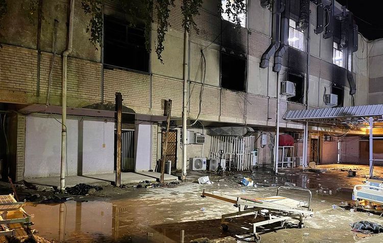 Число погибших при пожаре в больнице в Ираке достигло 82 - ОБНОВЛЕНО