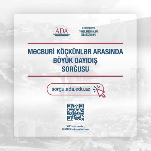 Завершился онлайн-опрос среди вынужденных переселенцев в связи с возвращением в Карабах