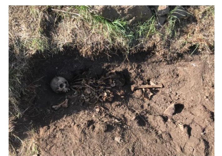 Remains of bodies of 12 persons, killed by Armenians during occupation of Kalbajar, detected