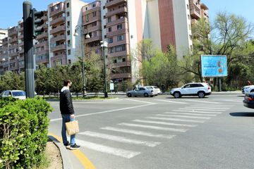 AAYDA 20 Yanvar və Asif Məhərrəmov küçələrinin kəsişməsində yaranan problemi həll edib   - FOTO