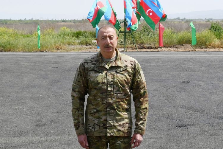 Президент: Во время Отечественной войны азербайджано-иранская граница была полностью восстановлена