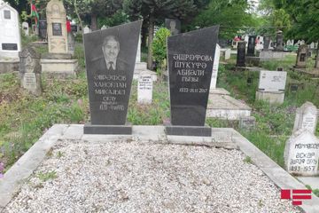 Əməkdar artist Baloğlan Əşrəfov dəfn olunub - FOTO