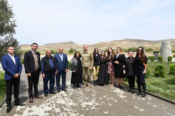 Prezident İlham Əliyev və birinci xanım Mehriban Əliyeva Cəbrayıl və Zəngilan rayonlarında olublar  - YENİLƏNİB