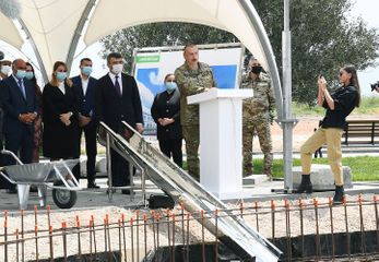 Президент Ильхам Алиев и первая леди Мехрибан Алиева побывали в Джабраильском и Зангиланском районах - ОБНОВЛЕНО