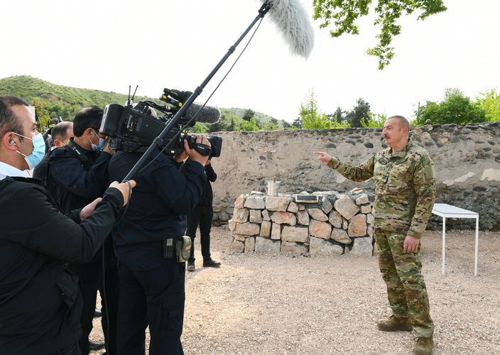 Ильхам Алиев: Армянское государство учинило против нас также культурный геноцид