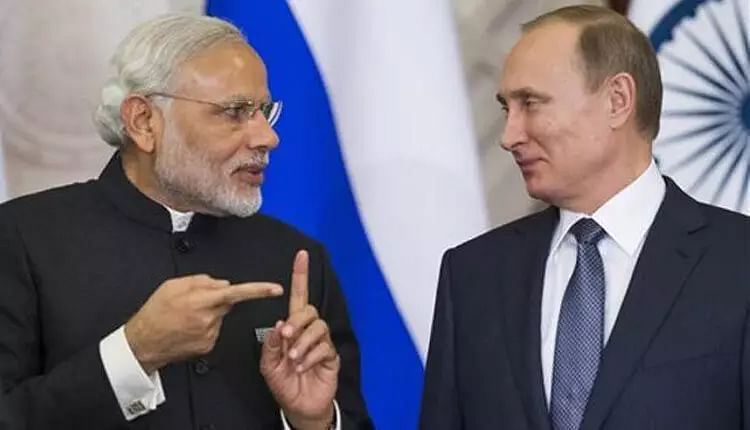 Состоялся телефонный разговор между Путиным и премьер-министром Индии 