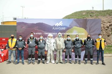 "AzerGold" Ümumdünya Əməyin Mühafizəsi Gününə həsr olunmuş tədbir keçirib - FOTO