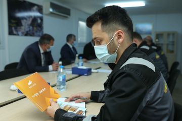 "AzerGold" Ümumdünya Əməyin Mühafizəsi Gününə həsr olunmuş tədbir keçirib - FOTO