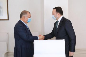 DTX rəisi Gürcüstanda rəsmi səfərdə olub