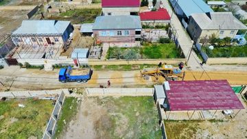 Qaradağda 6,5 km uzunluğunda küçə və yolda təmir-tikinti işləri aparılır - FOTO