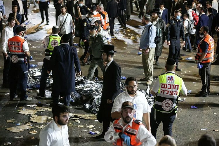 İsraildə dini bayram zamanı yaranmış izdiham nəticəsində ölüm sayı 44-ə çatıb - YENİLƏNİB - VİDEO