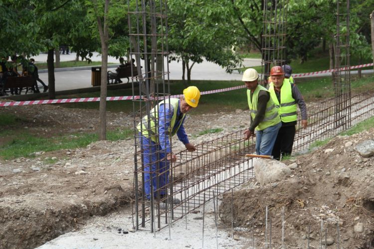 В Гяндже началось строительство мемориального комплекса памяти шехидов