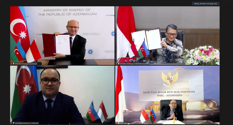Азербайджан и Индонезия подписали меморандум о сотрудничестве в сфере энергетики 