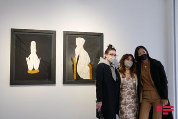 Londonda Aydan Salahovanın sərgisi açılıb - FOTO
