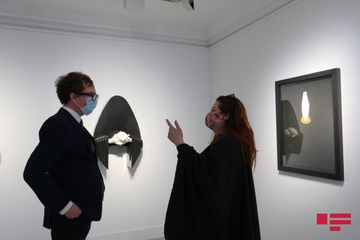 Londonda Aydan Salahovanın sərgisi açılıb - FOTO