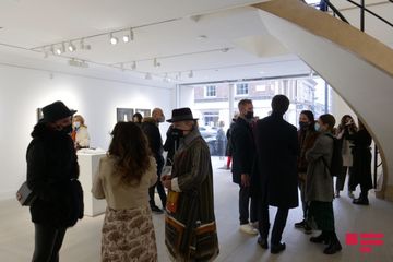 Londonda Aydan Salahovanın sərgisi açılıb - FOTO