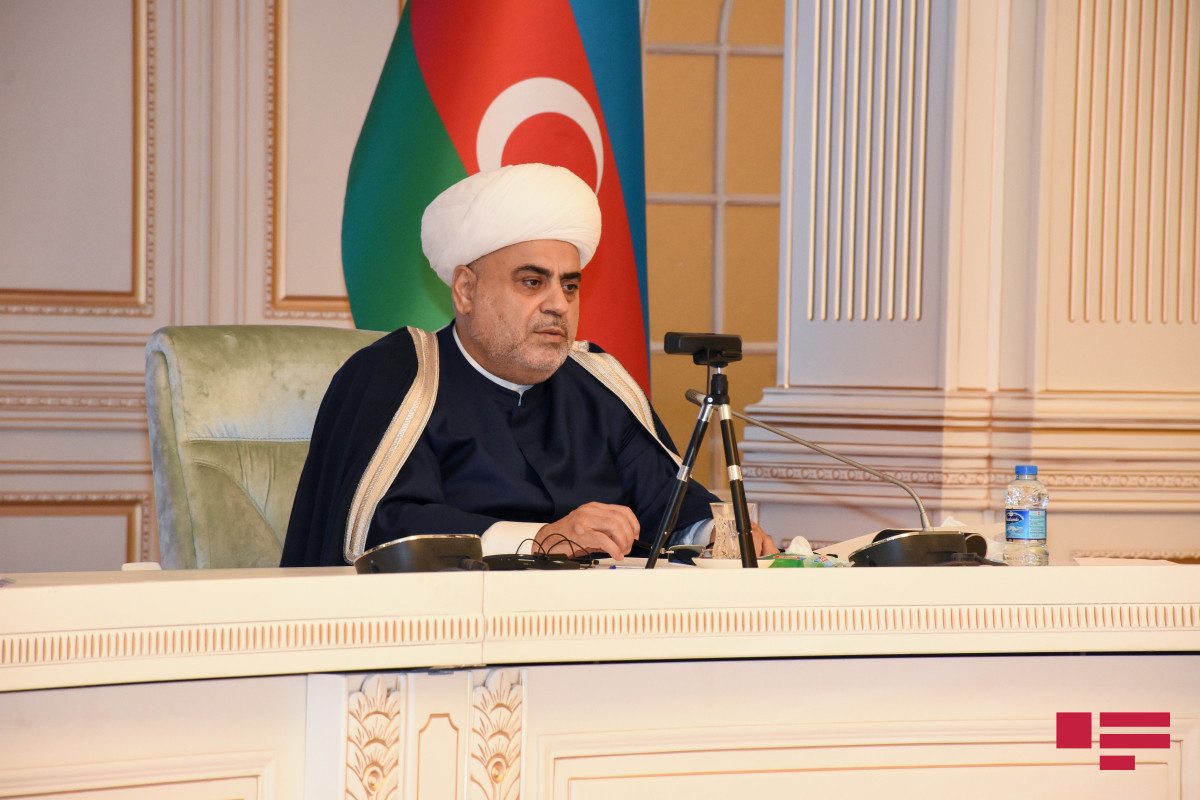 Председатель Управления мусульман Кавказа, шейхульислам Аллахшукюр Пашазаде