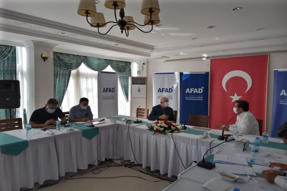 делегация МЧС Азербайджана в Турции