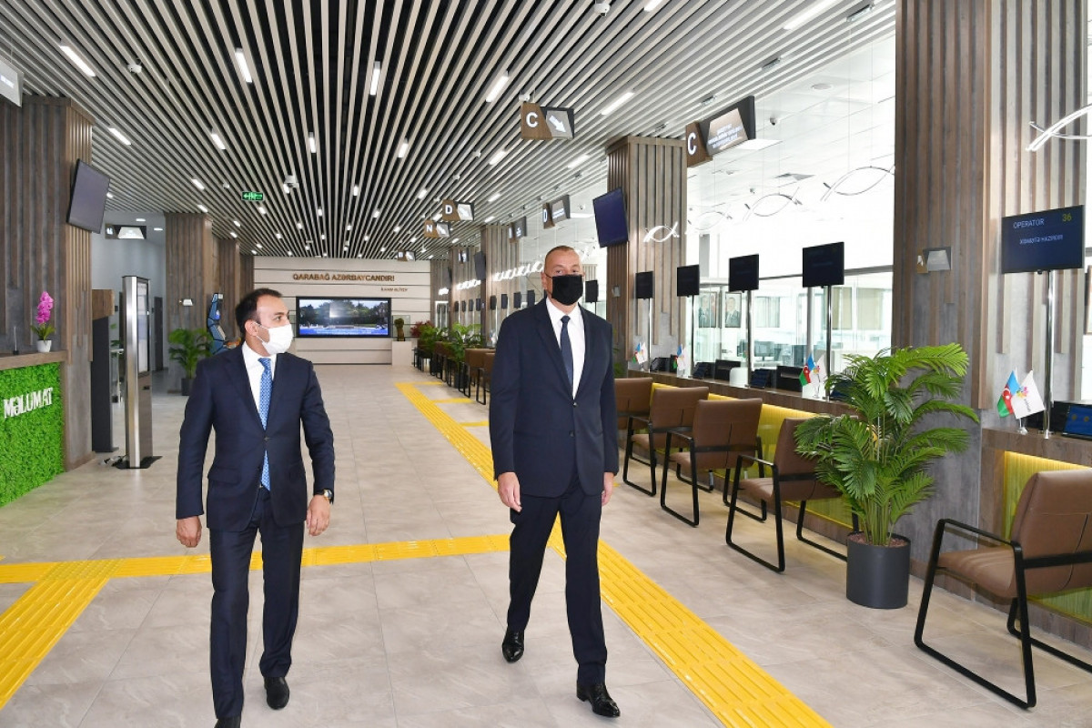 Prezident İlham Əliyev 6 saylı Bakı “ASAN xidmət” mərkəzinin açılışında iştirak edib - VİDEO  - YENİLƏNİB 