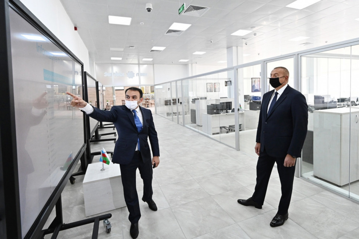 Prezident İlham Əliyev 6 saylı Bakı “ASAN xidmət” mərkəzinin açılışında iştirak edib - VİDEO  - YENİLƏNİB 