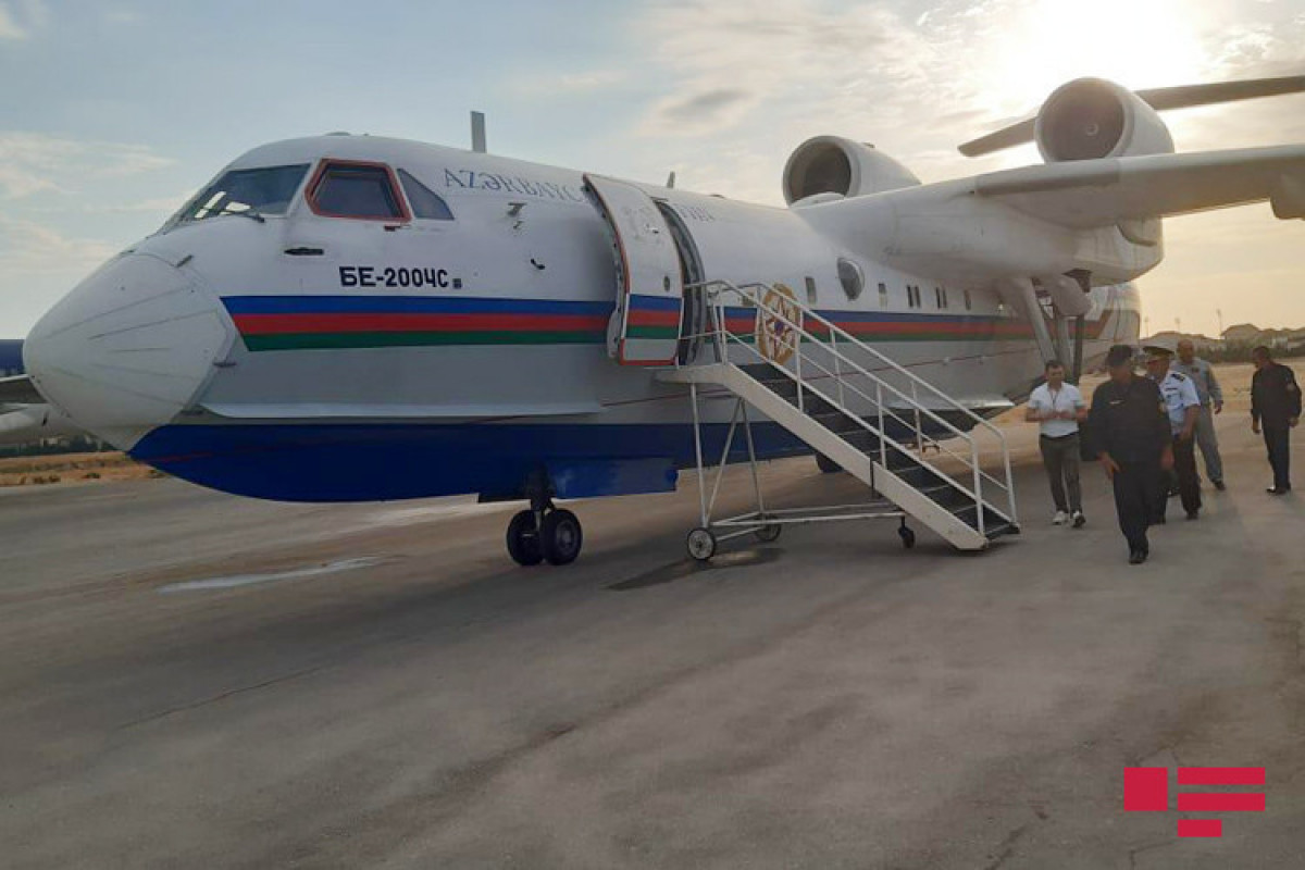 Бортинженер самолета-амфибии: Мы готовы к любой ситуации при тушении пожаров в Турции-ФОТО -ВИДЕО 