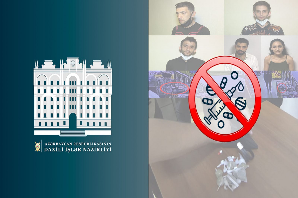 Yasamalda narkotik vasitələrin qanunsuz dövriyyəsi ilə məşğul olan 5 nəfər saxlanılıb