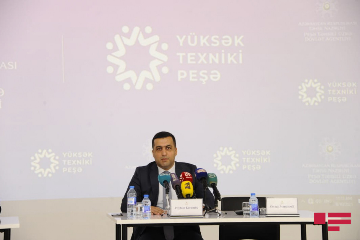 Peşə Təhsili üzrə Dövlət Agentliyinin sədr müavini Ceyhun Kərəmov