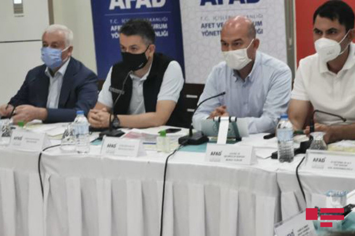 Türkiyədə meşə yanğınlarının söndürülməsi istiqamətində görülən işlərlə bağlı “Böhran mərkəzi”nin xüsusi iclası keçirilib 