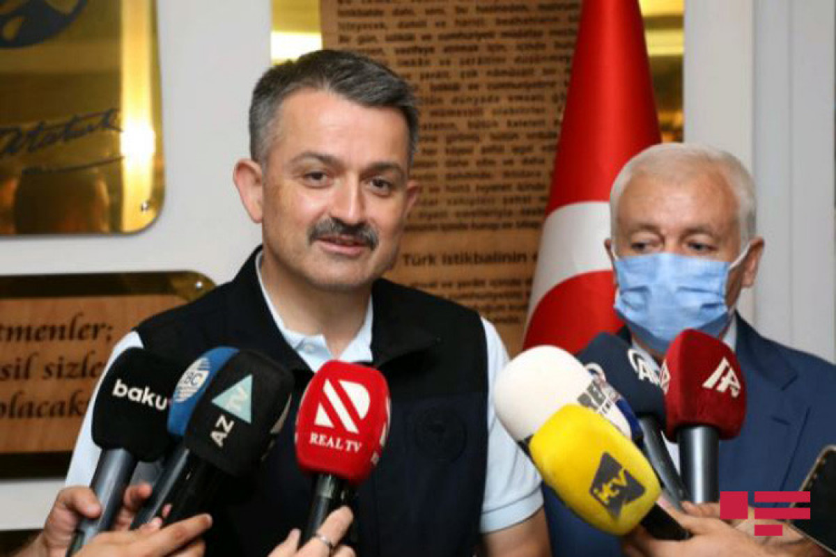Türkiyənin Kənd və meşə təsərrüfatı naziri Bekir Pakdemirli