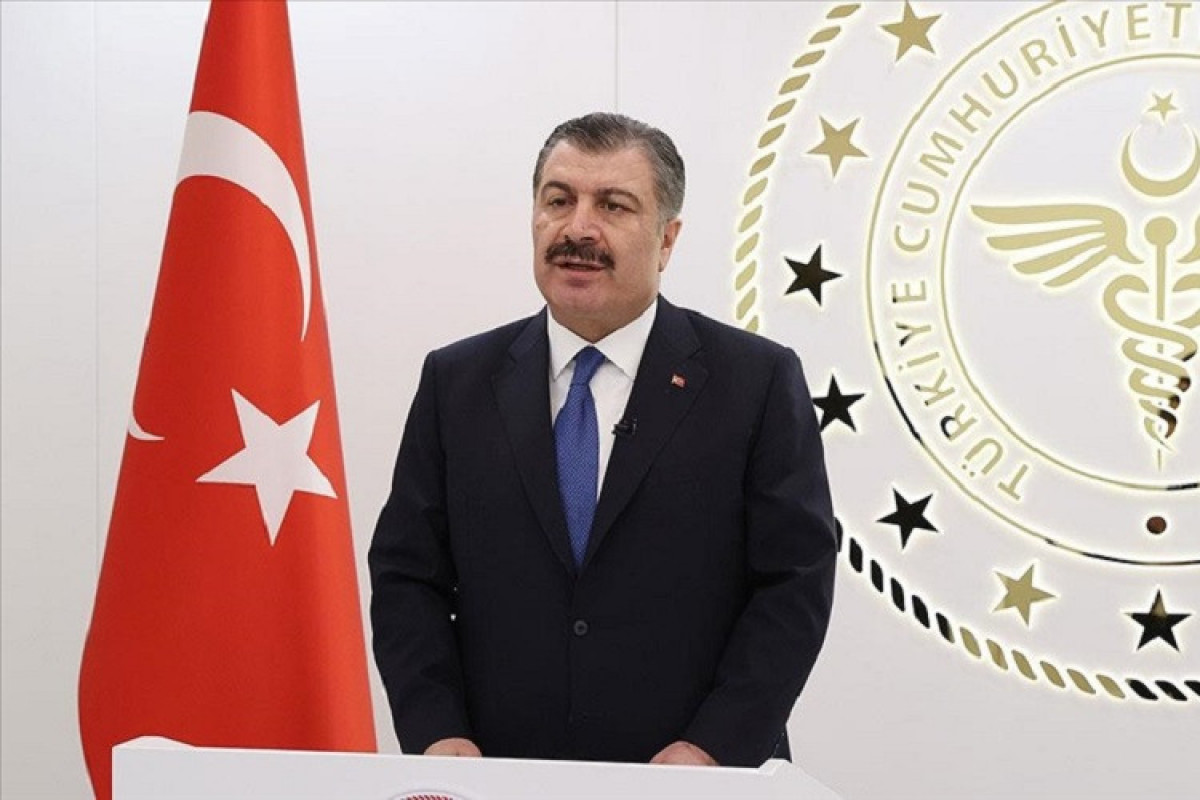 Türkiyənin səhiyyə naziri Fahrettin Koca