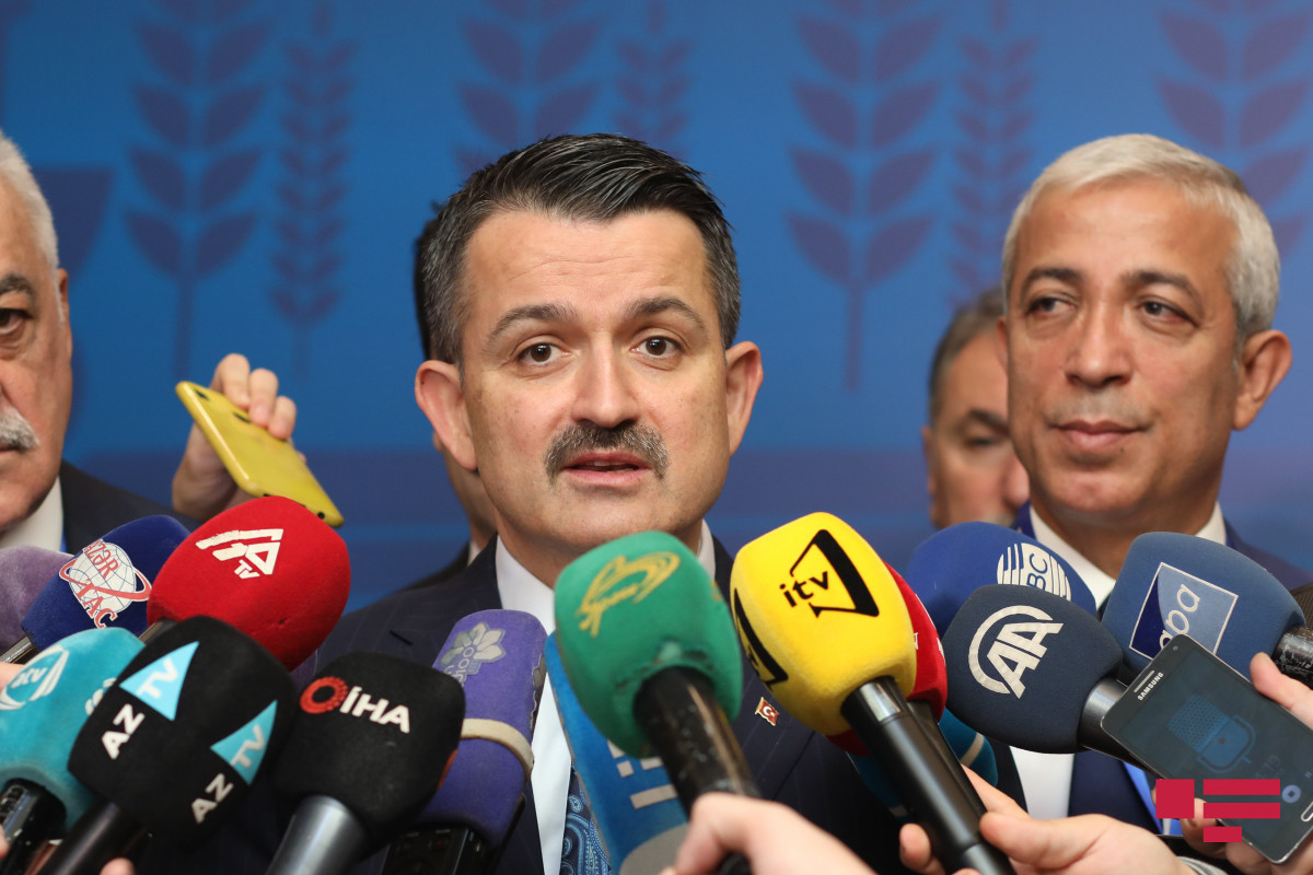 Türkiyənin meşə və kənd təsərrüfatı naziri Bekir Pakdemirli