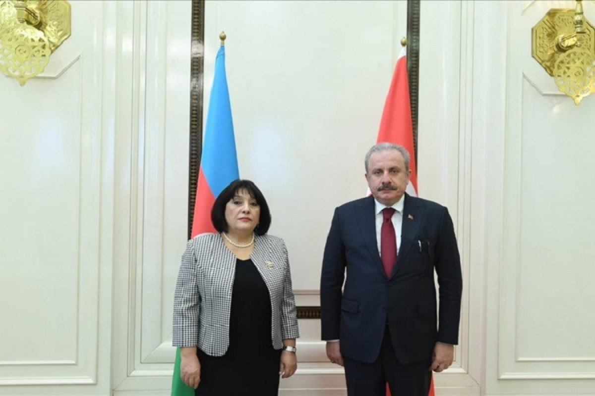 Sahibə Qafarova TBMM sədri Mustafa Şentopa başsağlığı verib