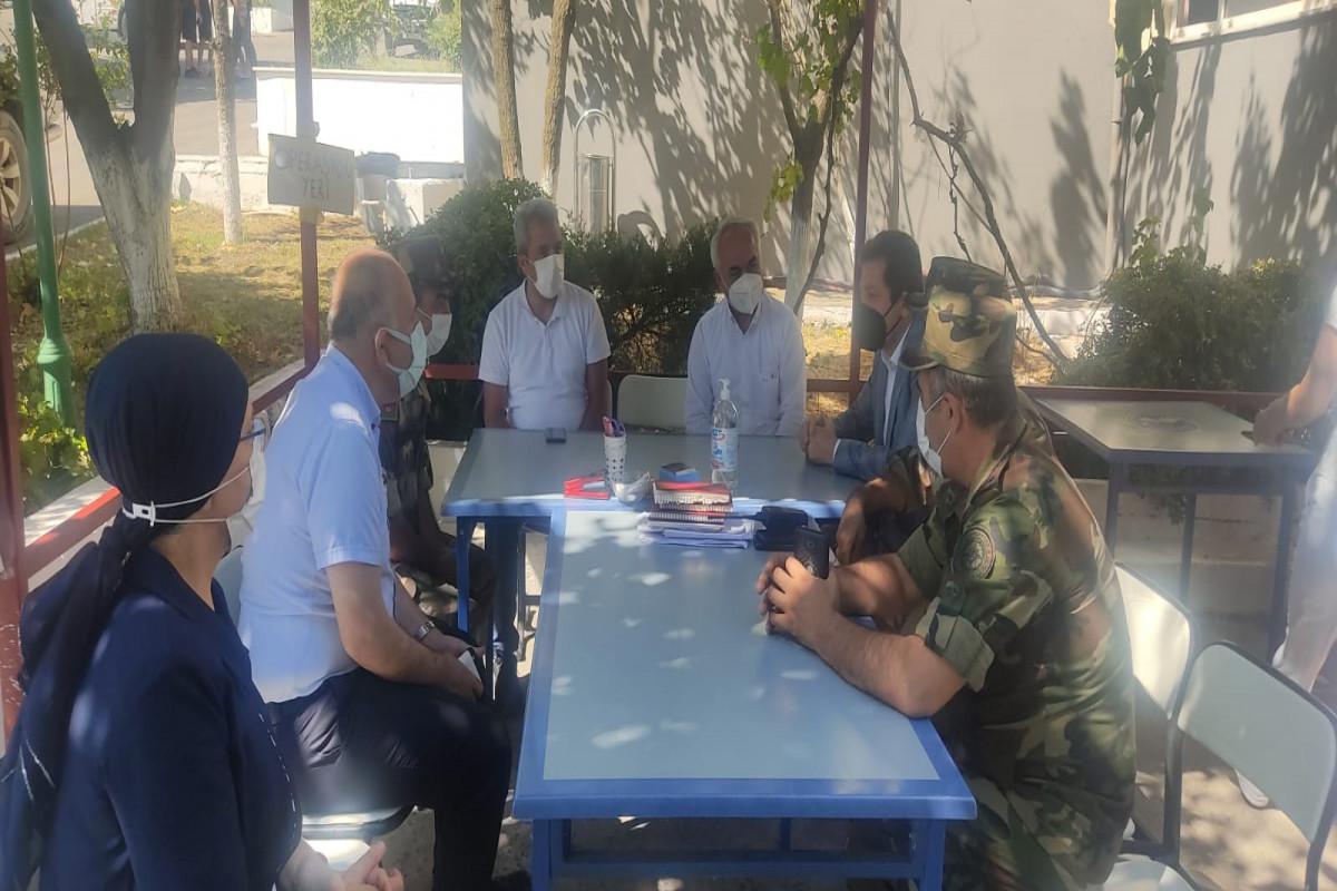 Muğlanın valisi Türkiyədə Azərbaycan FHN-in yerləşdiyi yataqxananı ziyarət edib - FOTO 