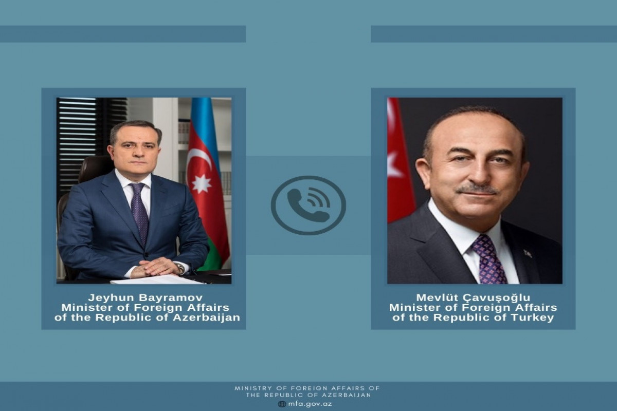 Ceyhun Bayramov Çavuşoğlu ilə Əfqanıstandakı Türkiyə və Azərbaycan sülhməramlılarının hazırkı durumunu müzakirə edib