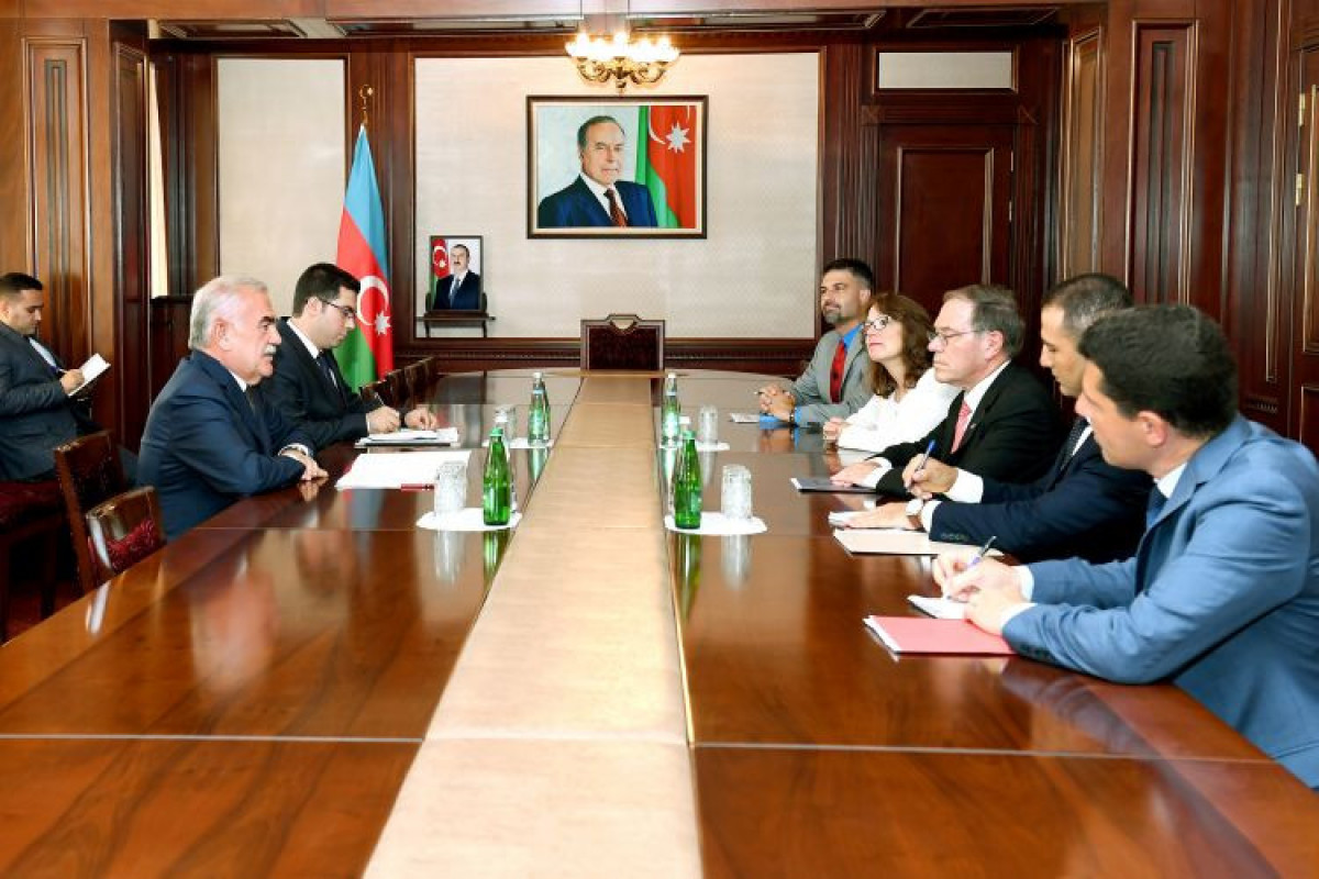 Naxçıvan MR Ali Məclisində ABŞ səfiri ilə görüş
