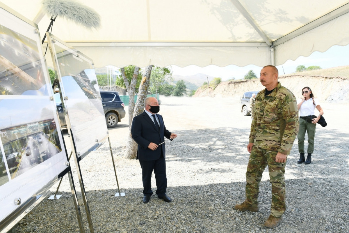 President Ilham Aliyev and First Lady Mehriban Aliyeva visited Kalbajar and Lachin districts-UPDATED 