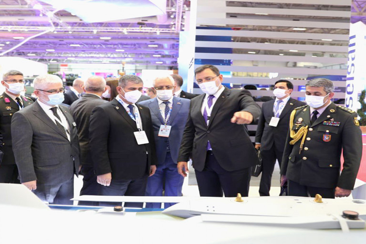 Azerbaijan's Minister of Defense took part in the opening ceremony of IDEF-2021