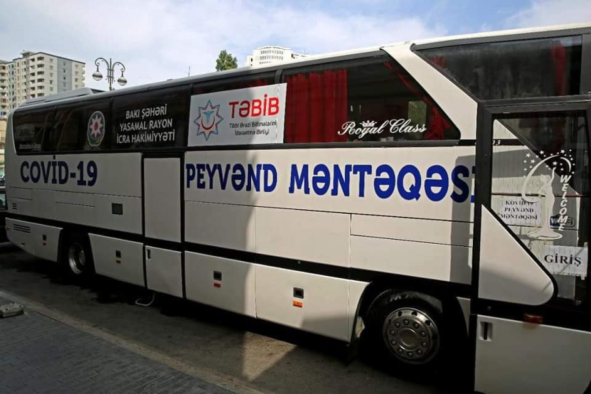 Paytaxtda səyyar avtobus məntəqələrində peyvəndlənməyə başlanılıb