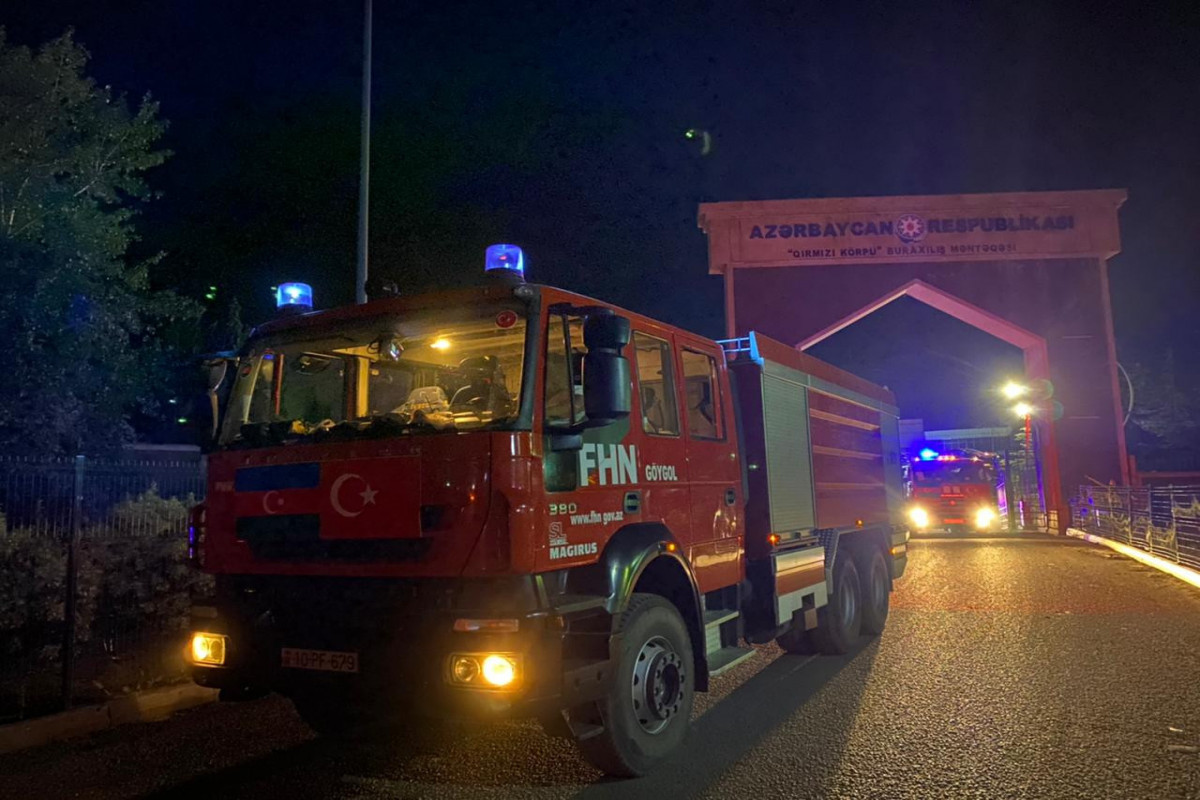 Last group of firefighting-rescue forces of MES in Turkey returns to Azerbaijan