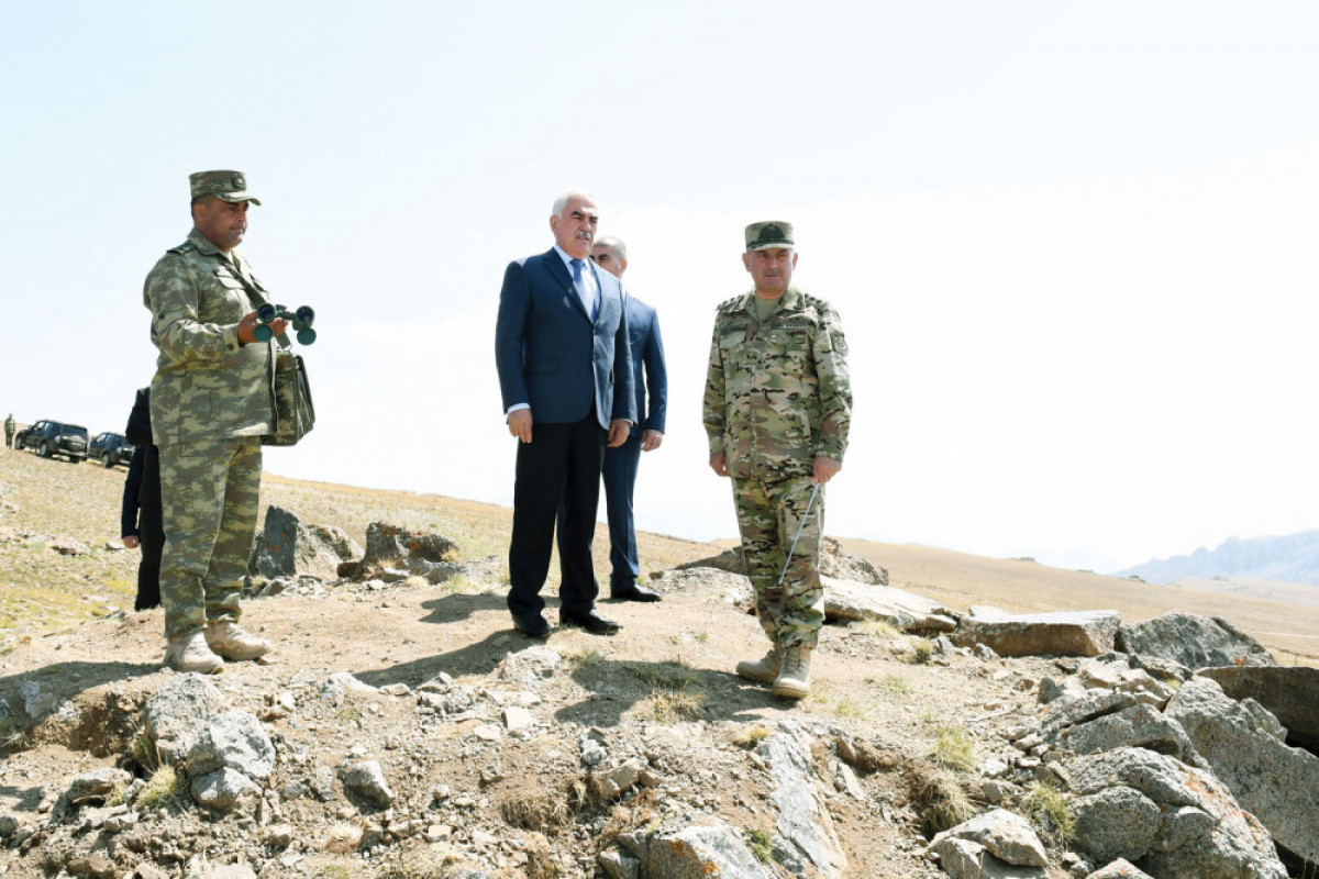 Defense fortifications strengthened in strategic heights of Nakhchivan