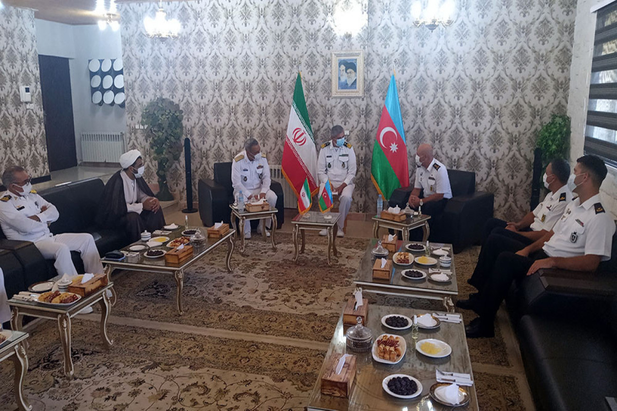 Delegations of the Azerbaijani and Iranian Navy