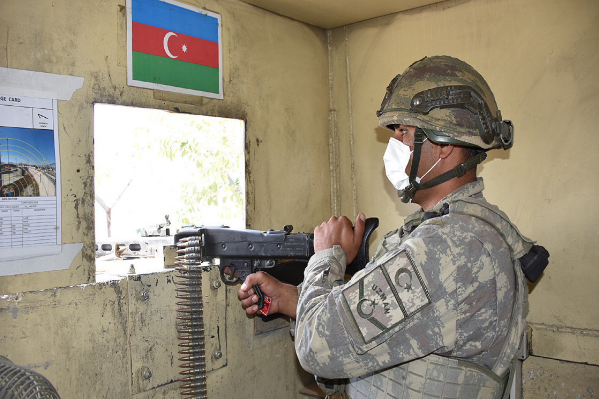 Азербайджанские миротворцы, несущие службу в Афганистане