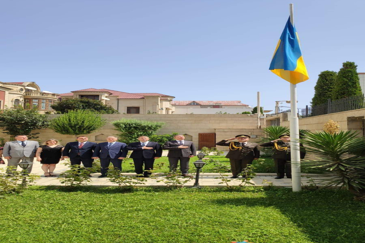Посольство Украины в Азербайджане отпраздновало День Государственного Флага и День Независимости страны-ВИДЕО 
