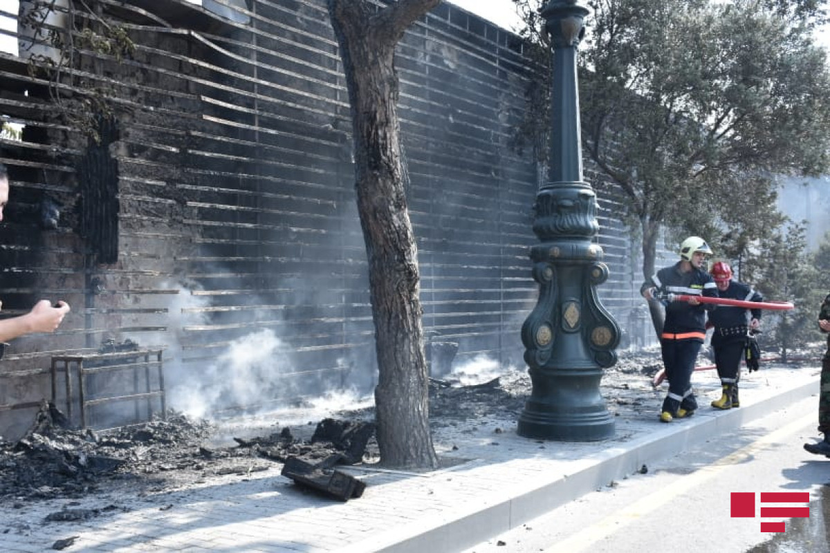 Пожар на проспекте Гейдара Алиева в Баку потушен-ОБНОВЛЕНО-1 -ВИДЕО 