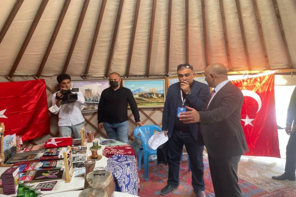 В Турции в рамках торжеств по случаю 950-летия победы при Малазгирте состоялось открытие шатра Азербайджана -ФОТО 