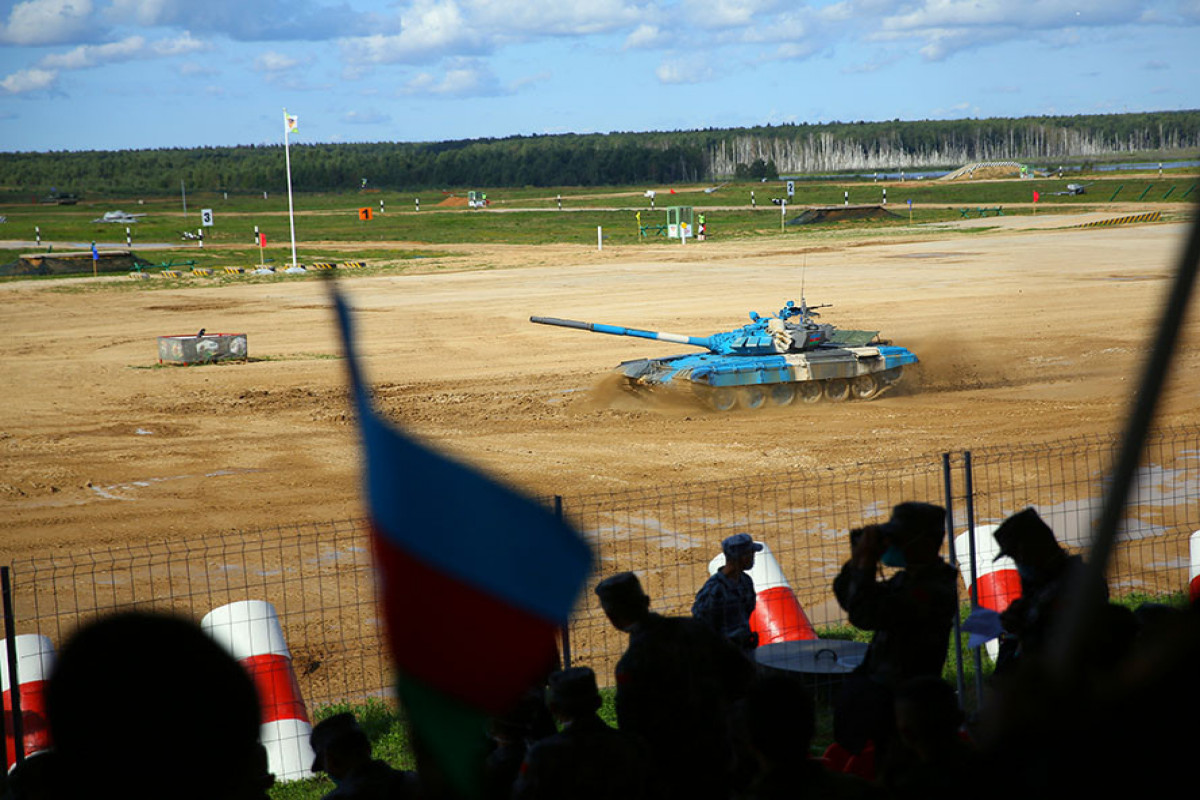 MoD: Azerbaijani servicemen have started the first competition in the "Tank Biathlon" contest-PHOTO 