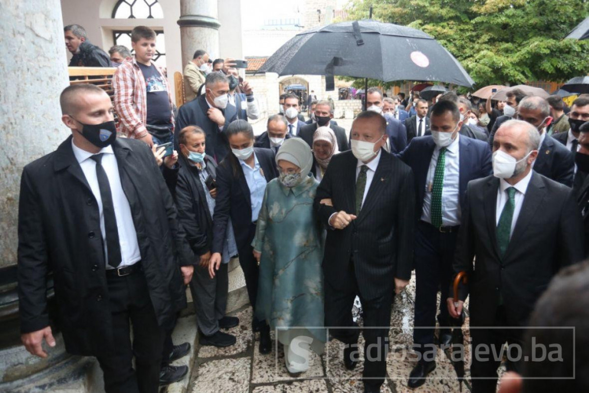 Эрдоган выступил свидетелем на свадьбе дочери лидера боснийских мусульман-ФОТО 