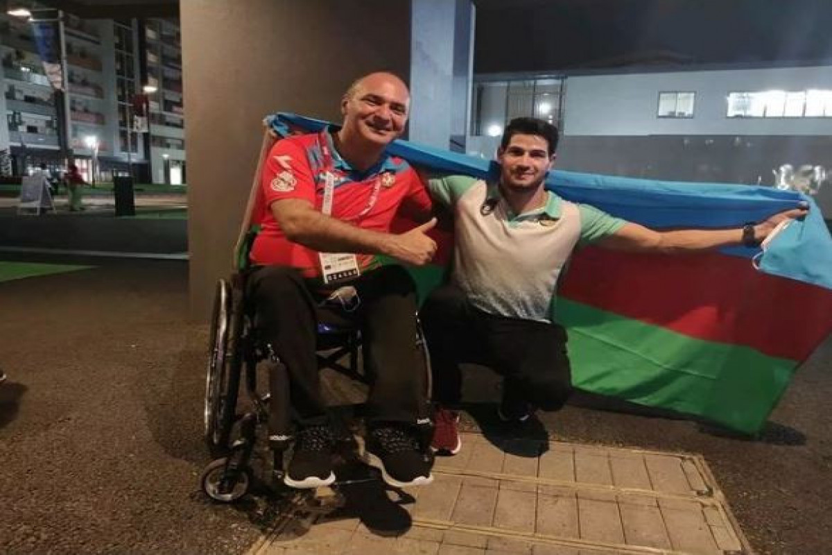 Azerbaijan national team athlete Hamid Heydari