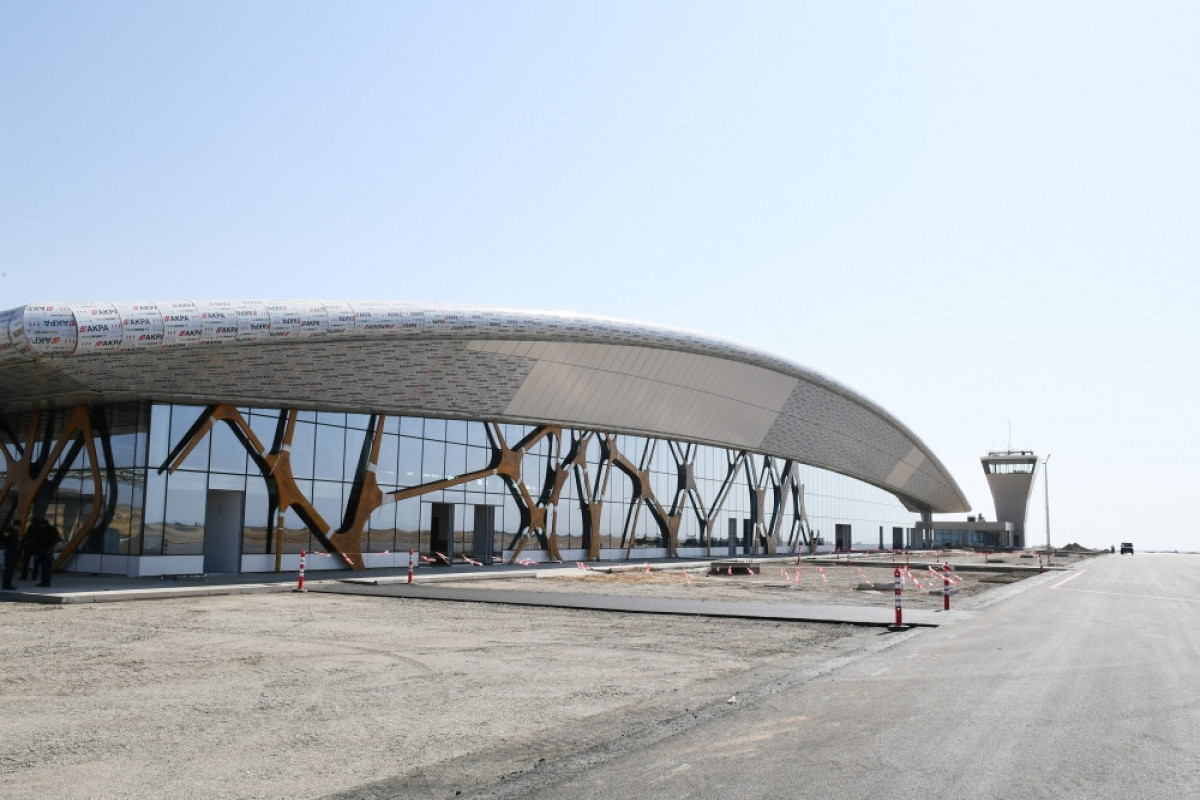Президент Ильхам Алиев и первая леди Мехрибан Алиева ознакомились с работой, проделанной в Физулинском международном аэропорту  -ОБНОВЛЕНО -ФОТО -ВИДЕО 
